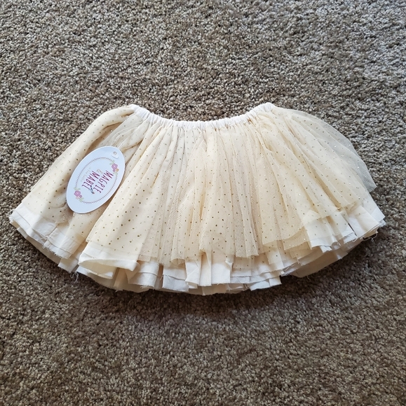 Magpie & Mabel Tula Gold Skirt Size NWT - Picture 1 of 6